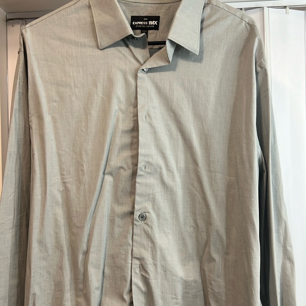 [Express] Men’s 1MX Slim Dress Shirt